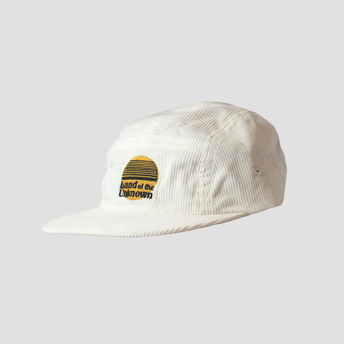 White 5 Panel Hat