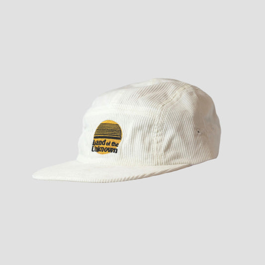 White 5 Panel Hat