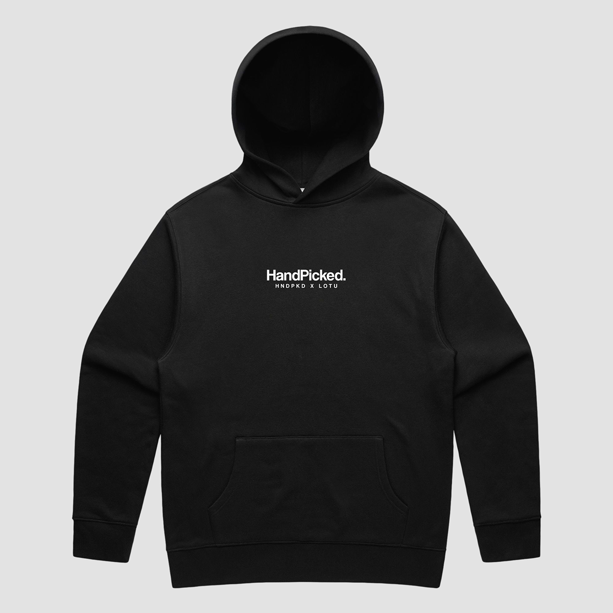 HNDPKD X LOTU Black Hoodie